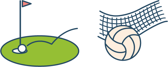 同好会のイラスト